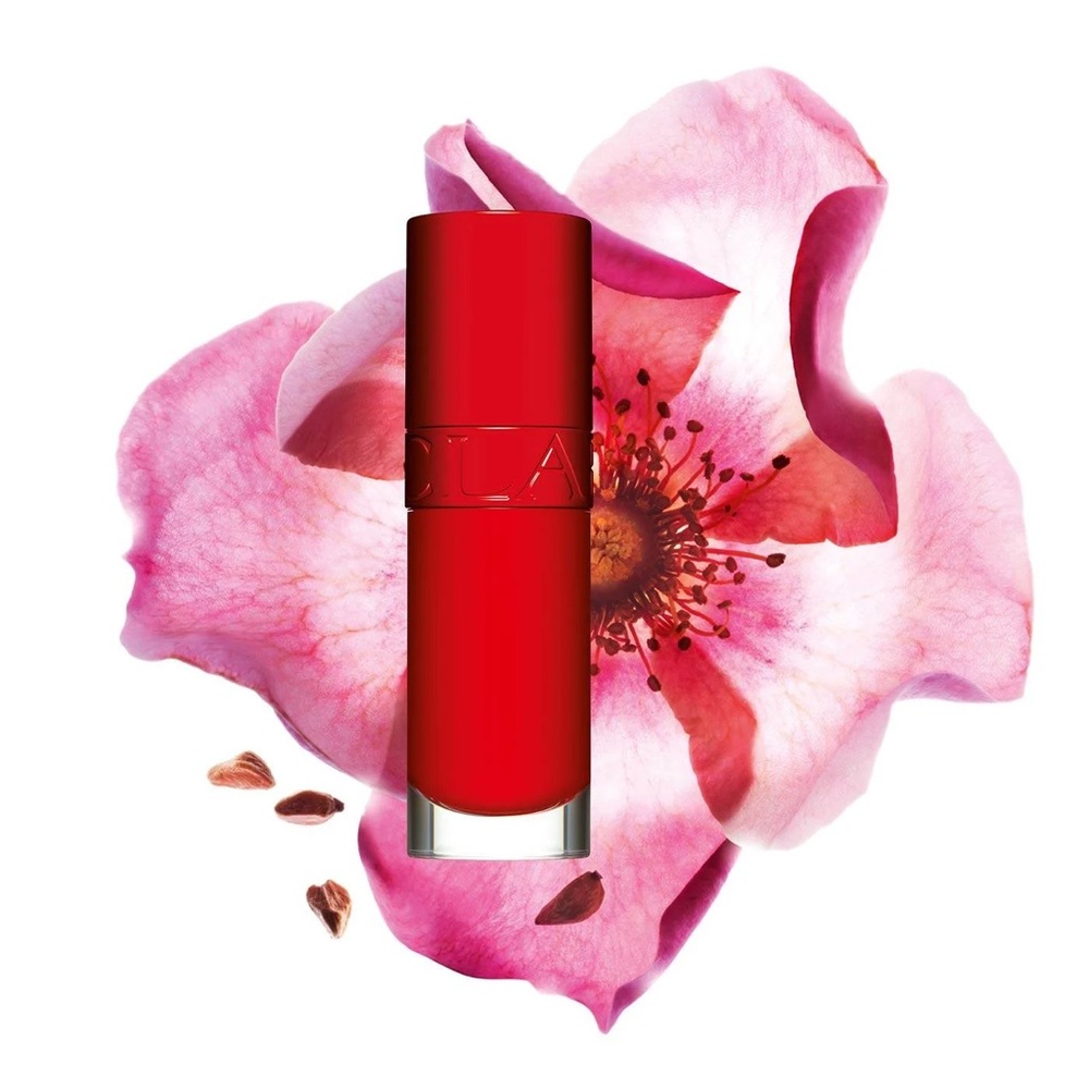 💋2/$25 Limited edition clarins lip oil in iconic red